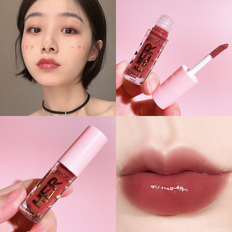 Glazed Mirror Water Lip Gloss Moisturizing Jelly Lip Glaze