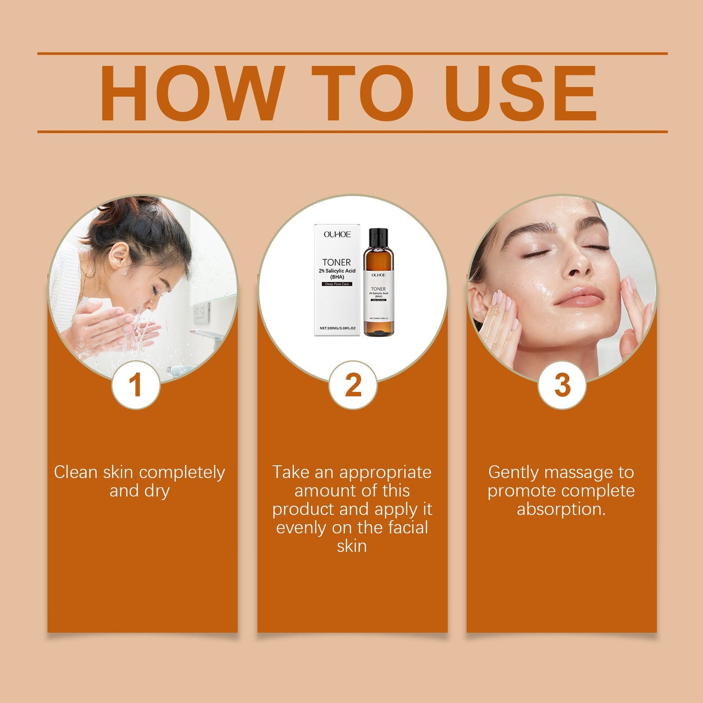 Salicylic Acid Pore Care Hydrating Refreshing Toner Formula