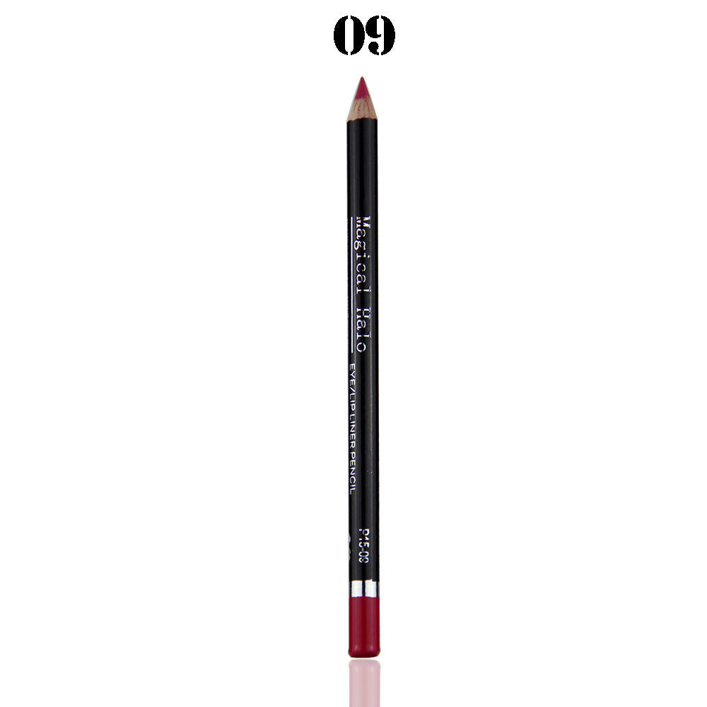 12 Color Waterproof Lip Liner Pencil Set Nude Makeup