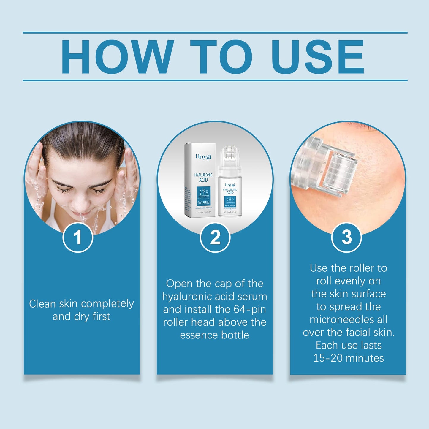 Hyaluronic Acid Face Serum Hydrating Radiance Skin Care