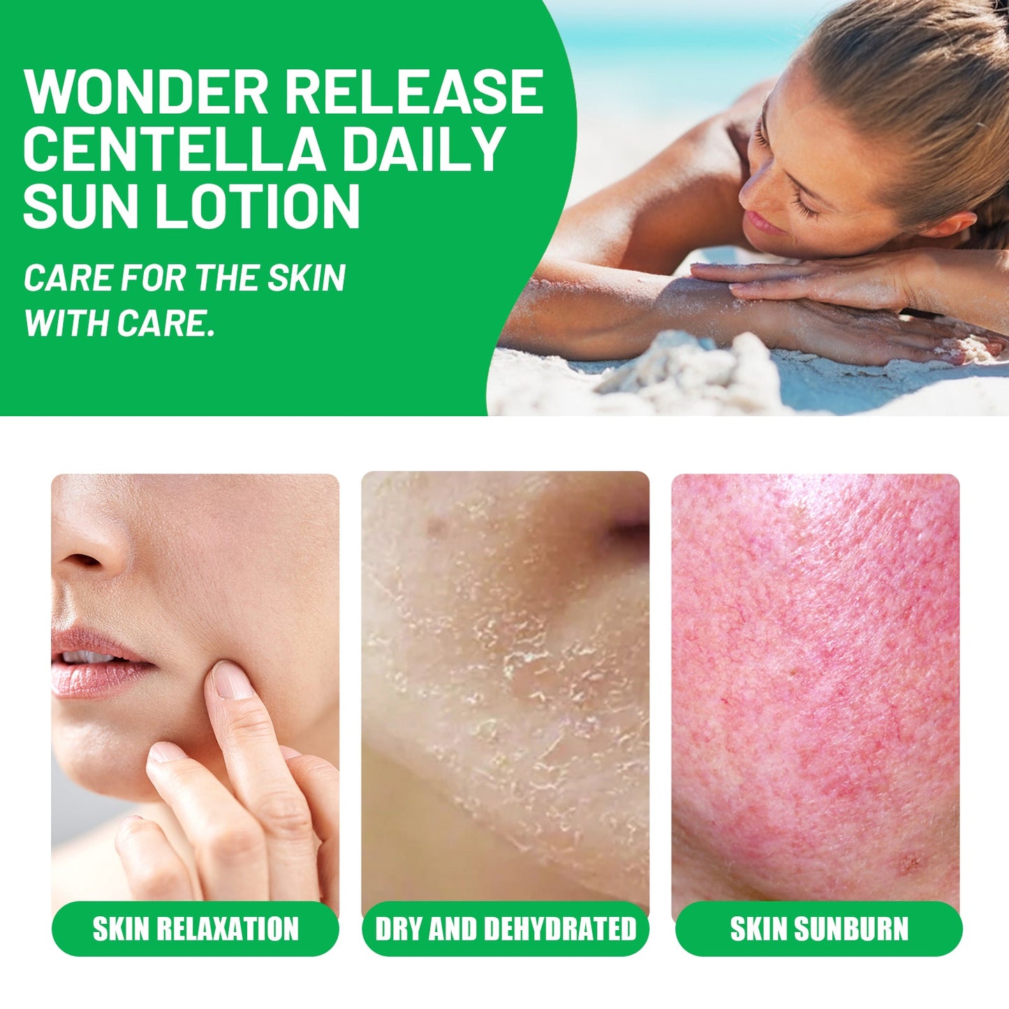 Wonder Centella Daily Hydrating Sun Lotion Protective Cream