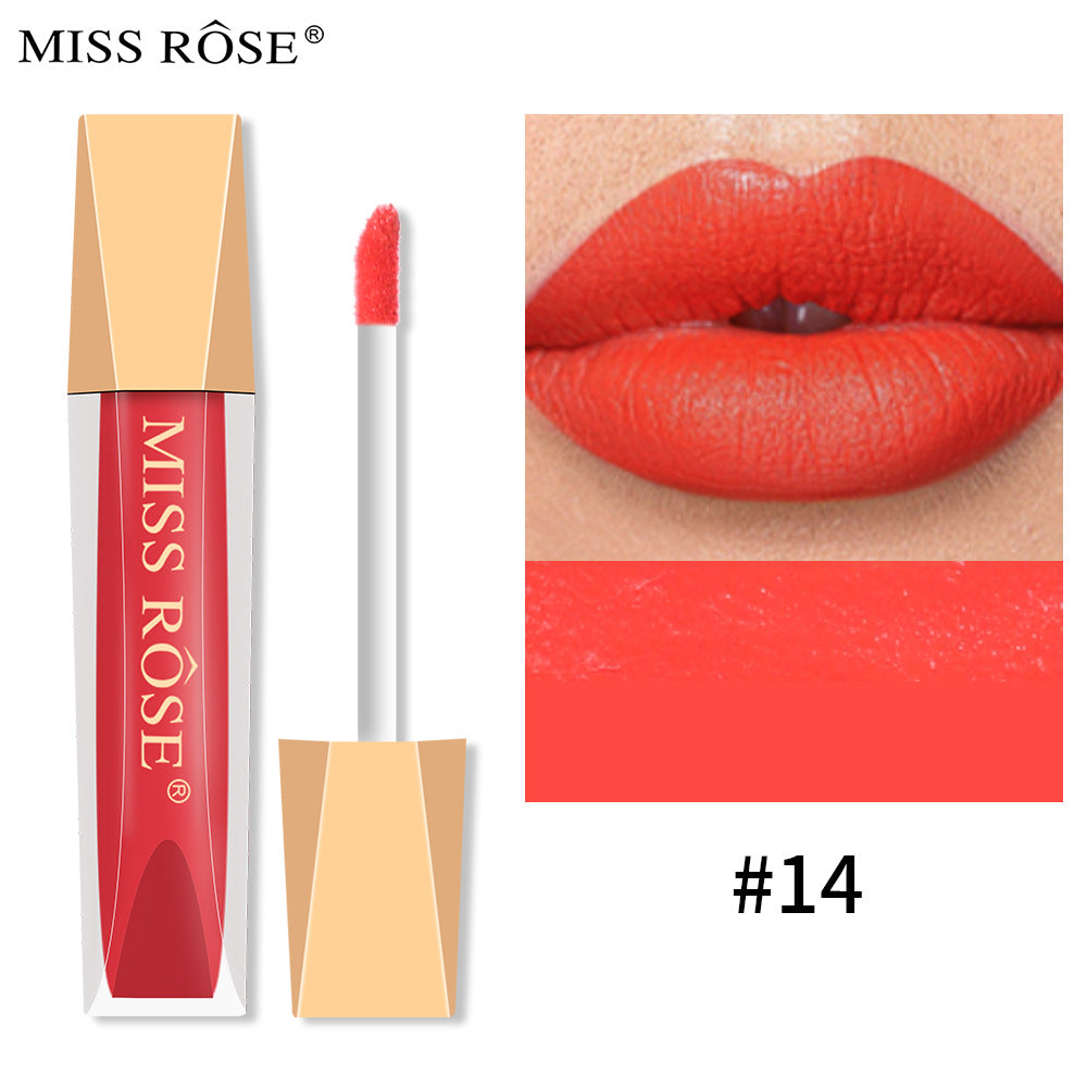 Matte Velvet Liquid Lip Gloss Long Lasting Lip Glaze