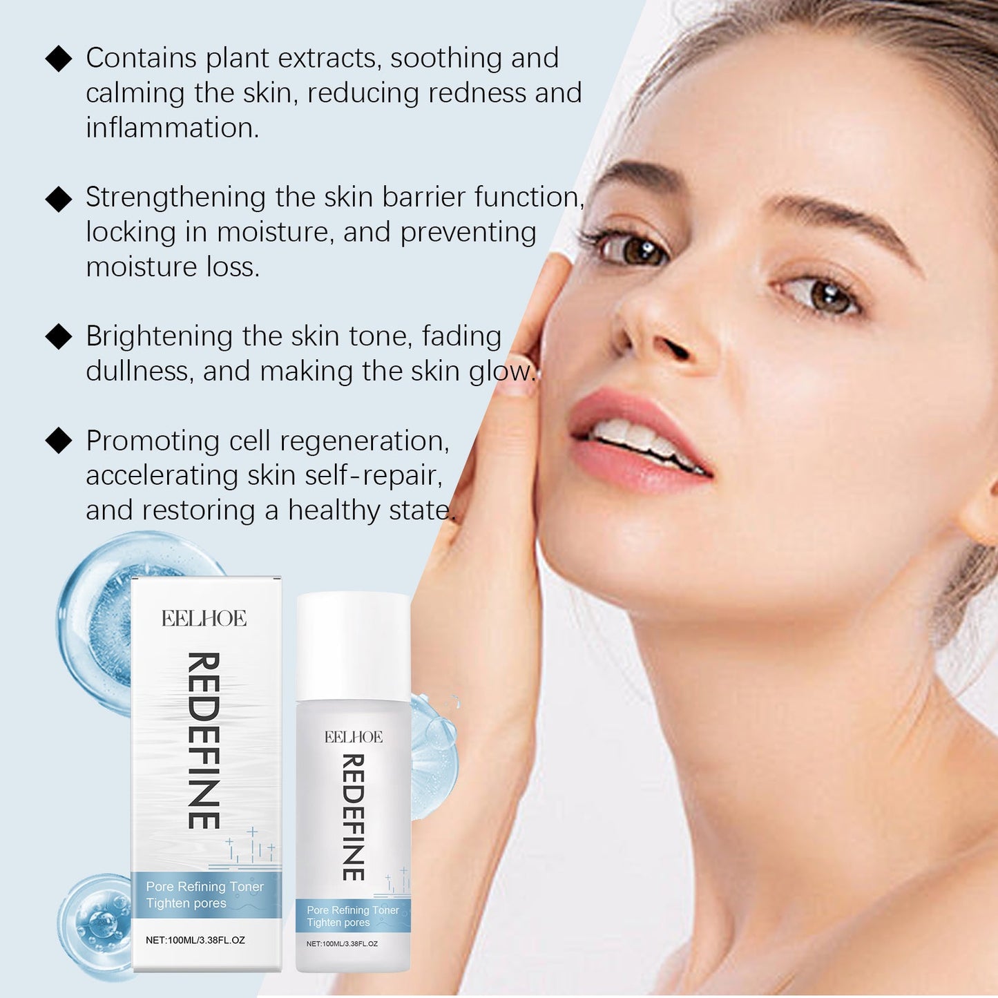 Pore Delicate Toner Cleansing Hydrating Nourishing Skin Care