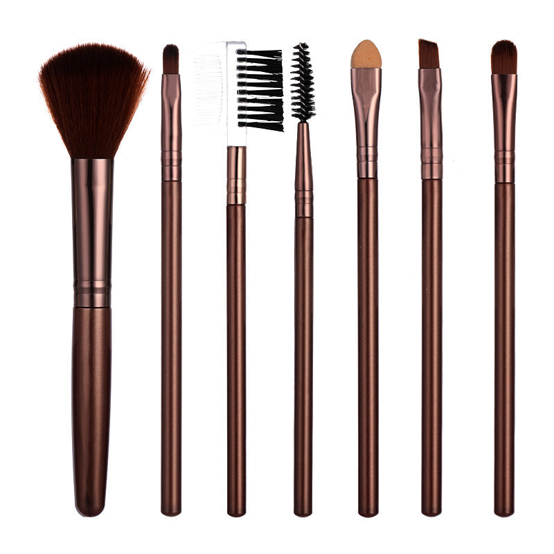 7-Piece Makeup Brush Set Beauty Tools Kit