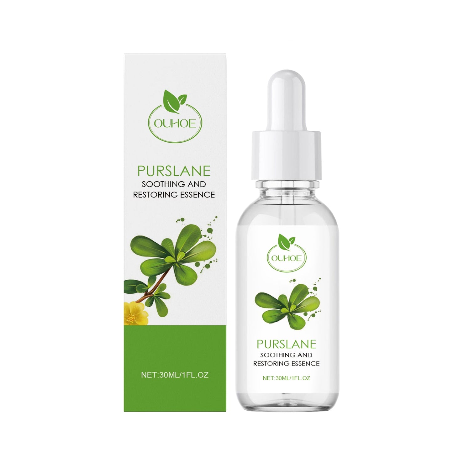 Purslane Soothing Repair Hydrating Facial Serum Formula