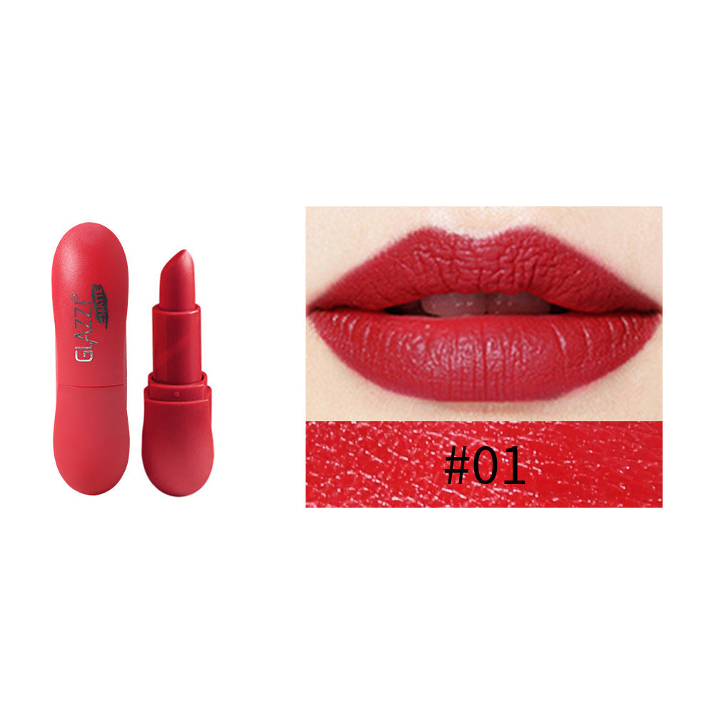 12 Color Rhombic Matte Lipstick Long Lasting Waterproof Collection