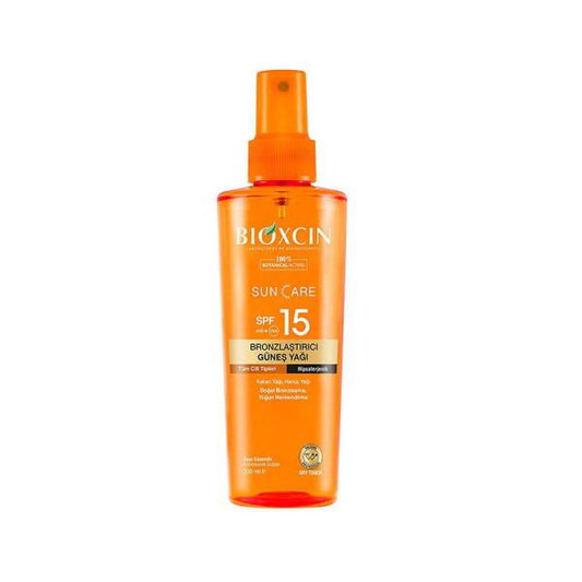 SPF15 Tanning Sun Oil Natural Bronzing Formula