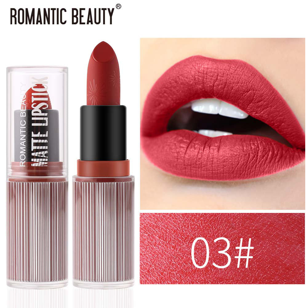 Romantic Beauty Waterproof Lip Gloss Transparent Tube Multi Color