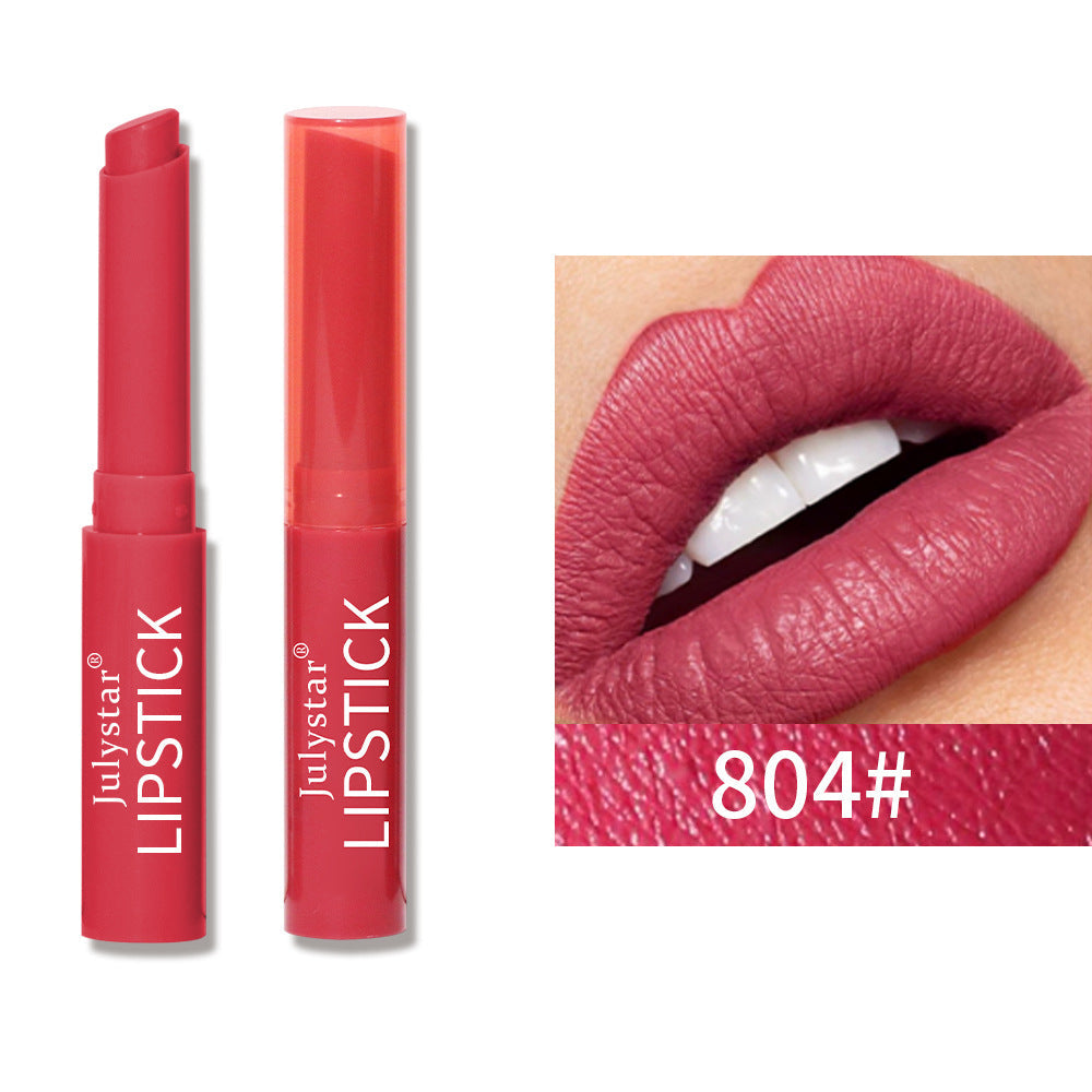 Six Color Waterproof Matte Velvet Lipstick Long Lasting Set