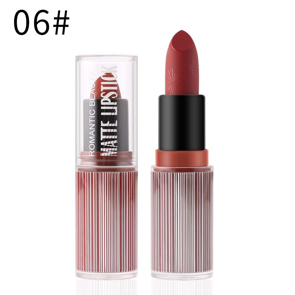 Romantic Beauty Waterproof Lip Gloss Transparent Tube Multi Color