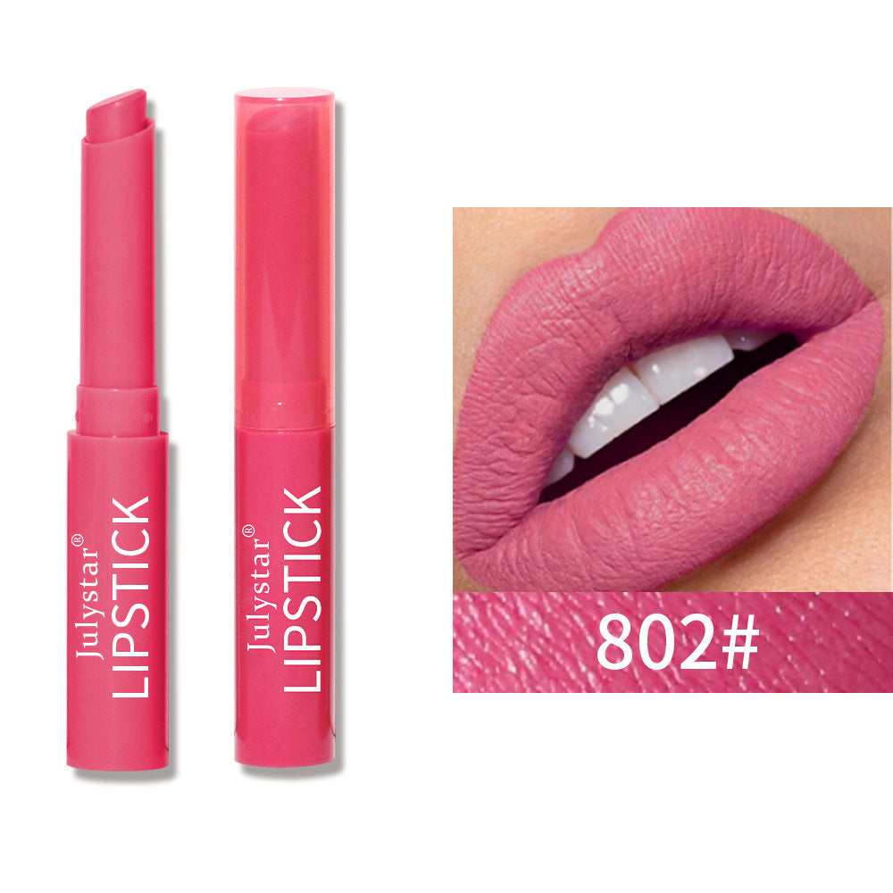 Six Color Waterproof Matte Velvet Lipstick Long Lasting Set