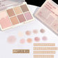 7 Color Glitter Pearly Red Wine Eyeshadow Makeup Palette