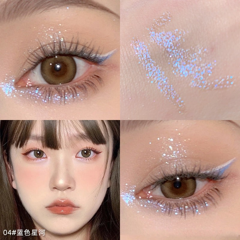 Diamond Glitter Eyeshadow Liner Highlighter Pencil Long Lasting Makeup