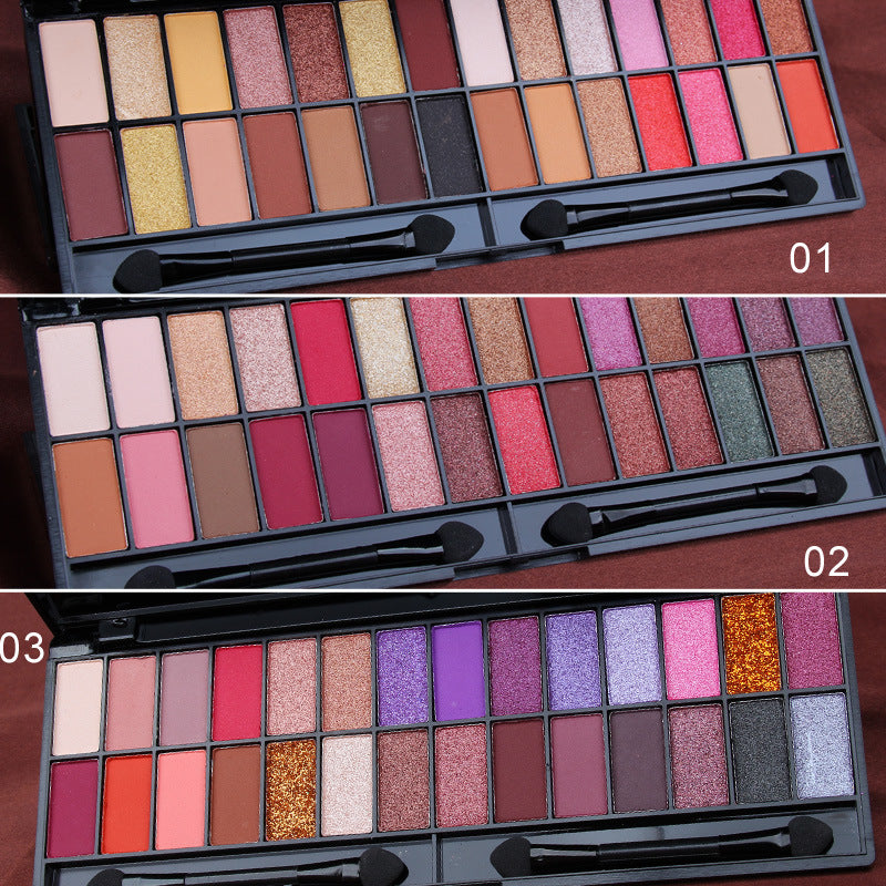 28 Color Matte Pearlescent Eyeshadow Makeup Palette
