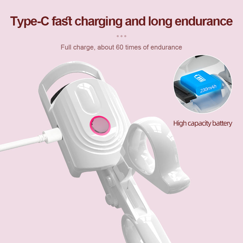 Electric Heated Eyelash Curler Three Temperature Portable Beauty Tool