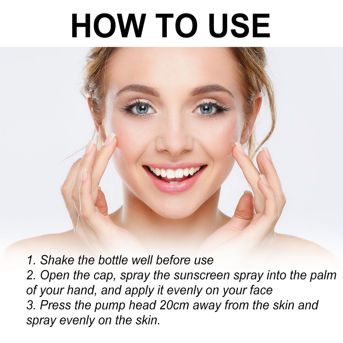 Moisturizing Sunscreen Spray Outdoor UV Protection Mist