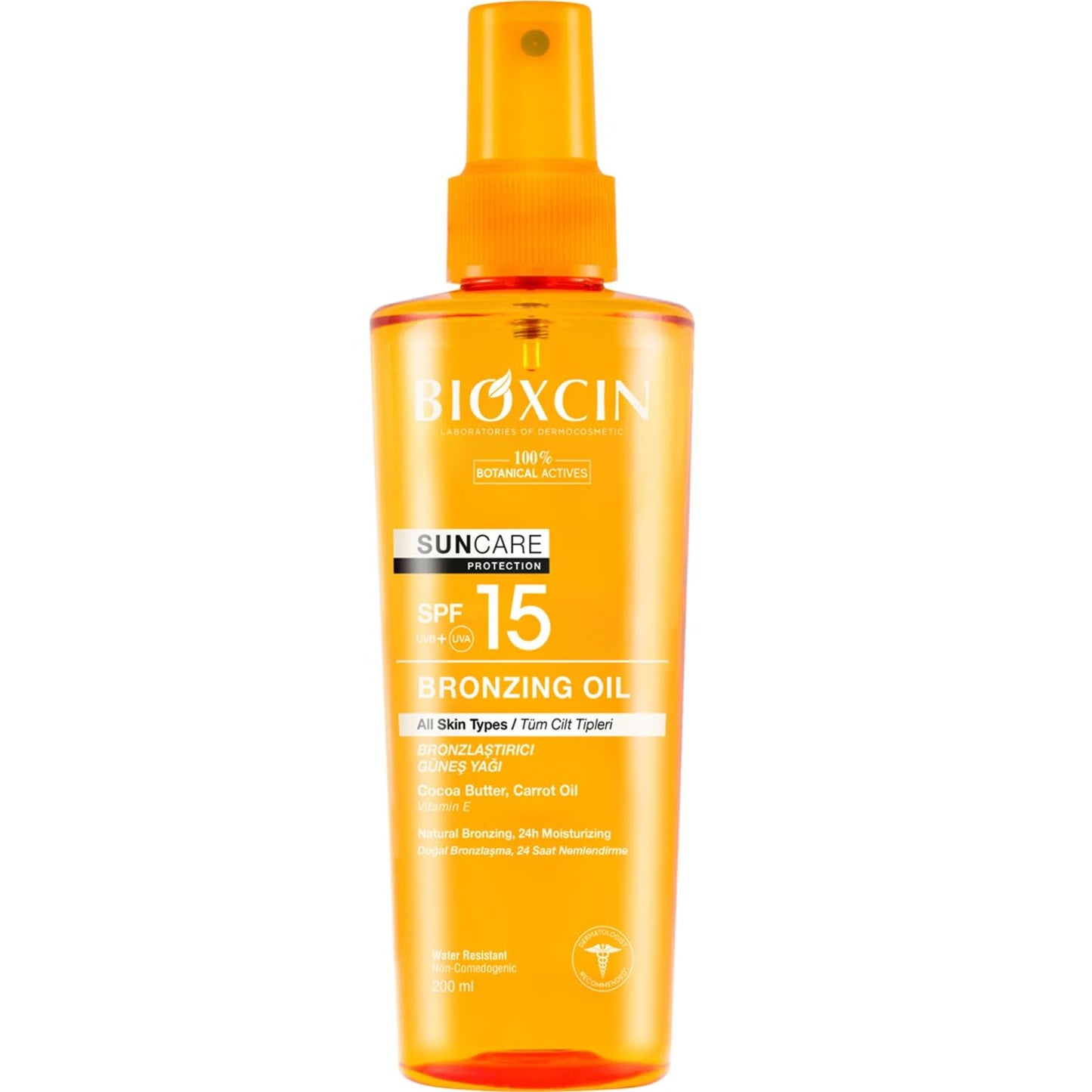 SPF15 Tanning Sun Oil Natural Bronzing Formula