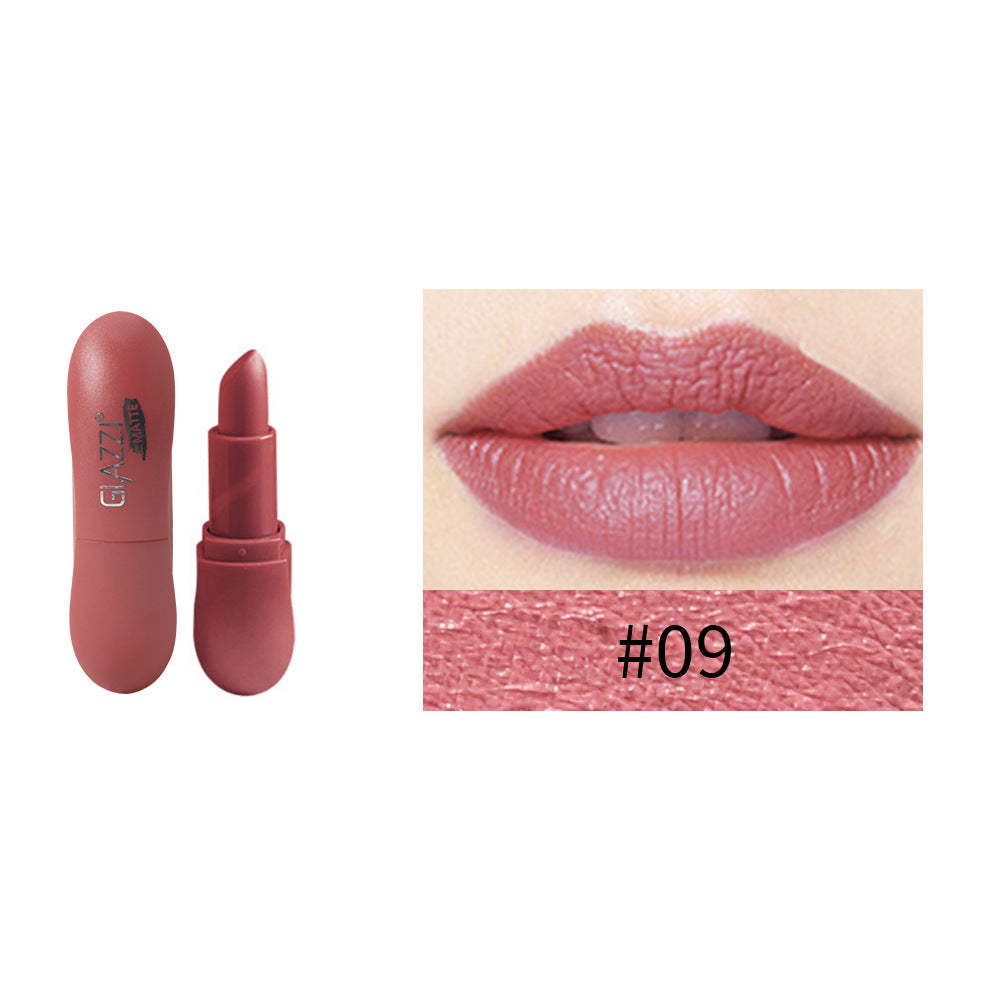 12 Color Rhombic Matte Lipstick Long Lasting Waterproof Collection