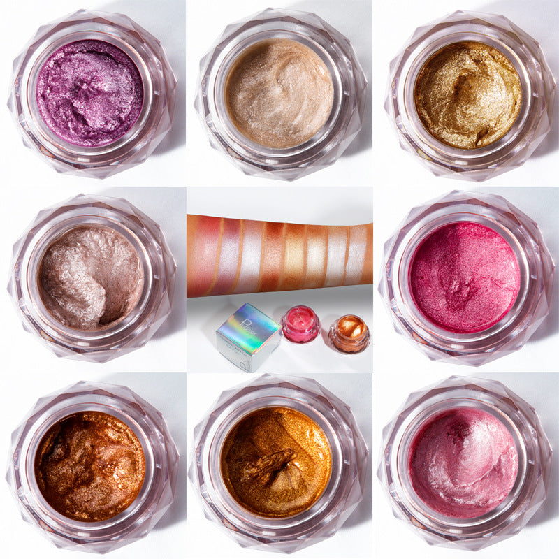 Jelly Gel Face Body Highlighter Mermaid Eyeshadow