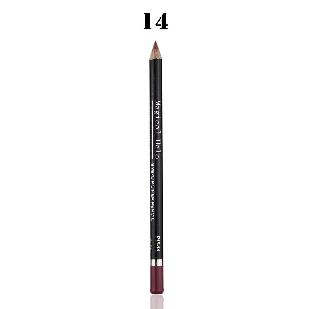 12 Color Waterproof Lip Liner Pencil Set Nude Makeup