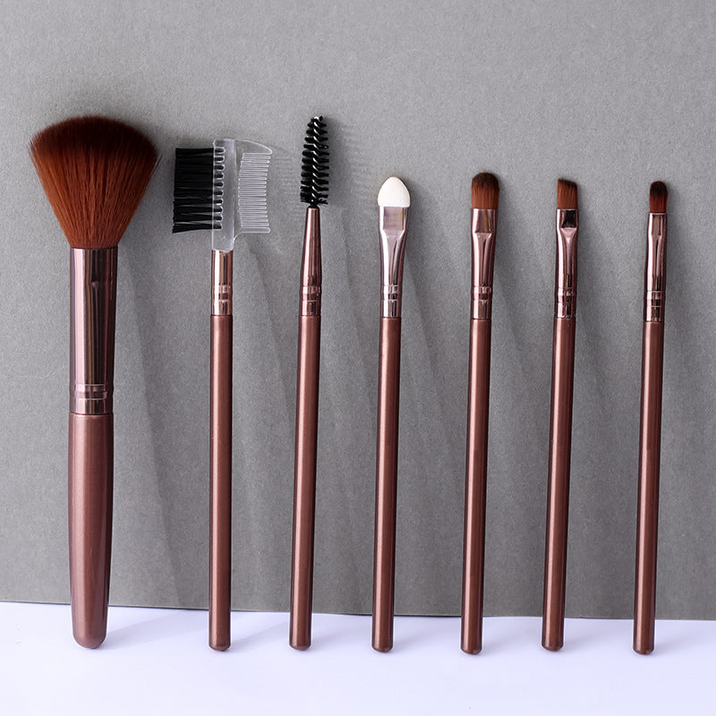 7-Piece Makeup Brush Set Beauty Tools Kit