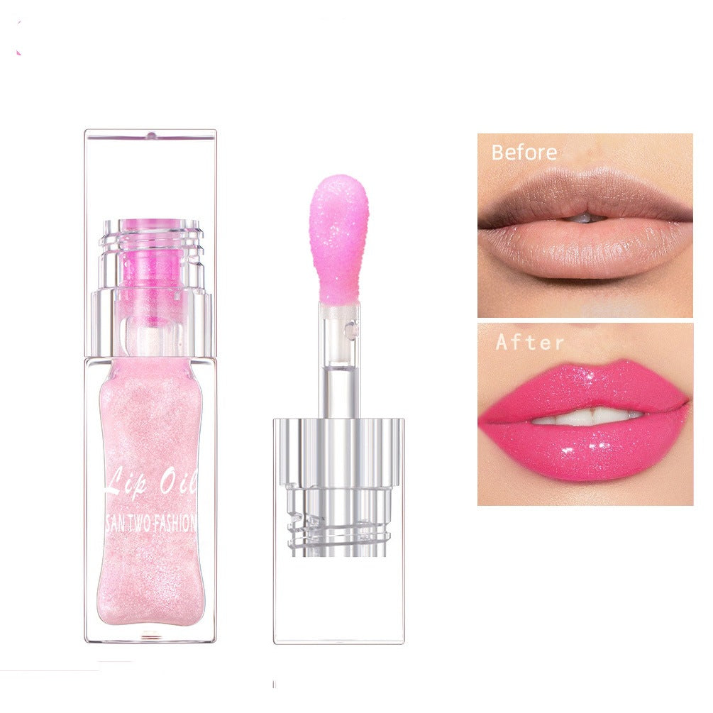 Hydrating Color Changing Shimmer Lip Oil Gloss Plumping Formula