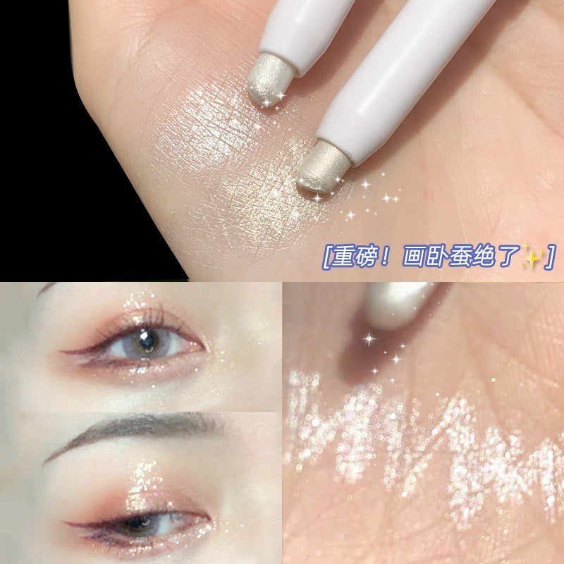Diamond Glitter Eyeshadow Liner Highlighter Pencil Long Lasting Makeup