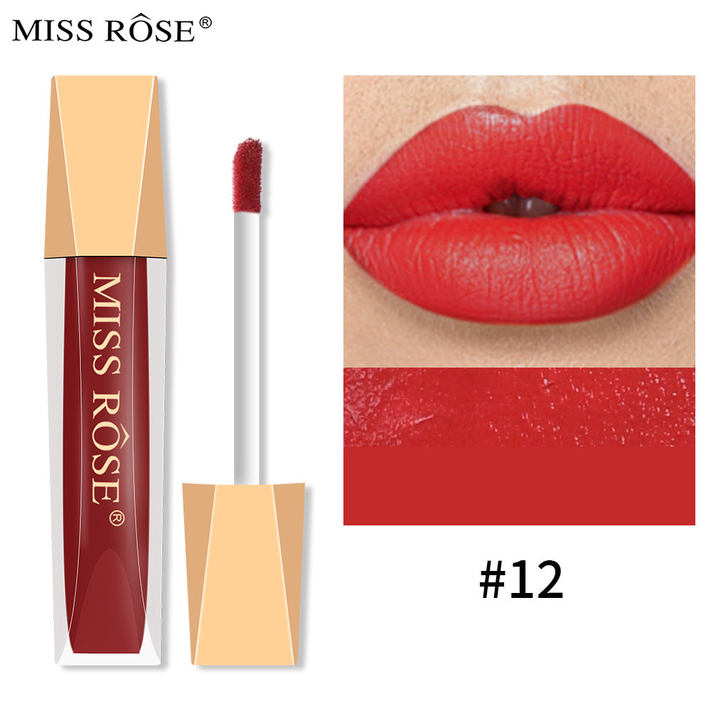 Matte Velvet Liquid Lip Gloss Long Lasting Lip Glaze