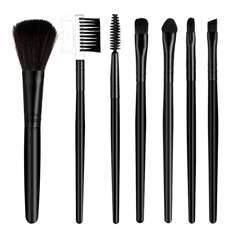 7-Piece Makeup Brush Set Beauty Tools Kit