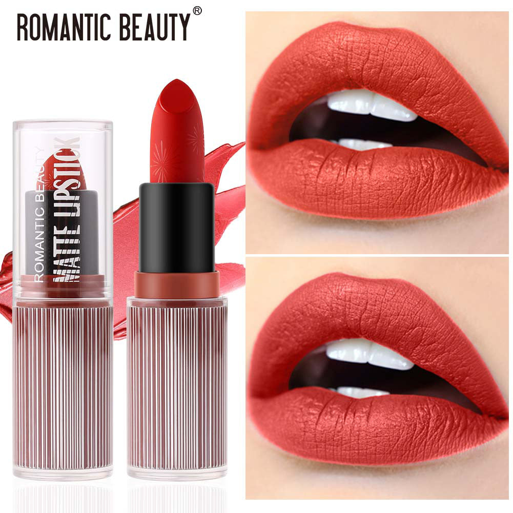 Romantic Beauty Waterproof Lip Gloss Transparent Tube Multi Color