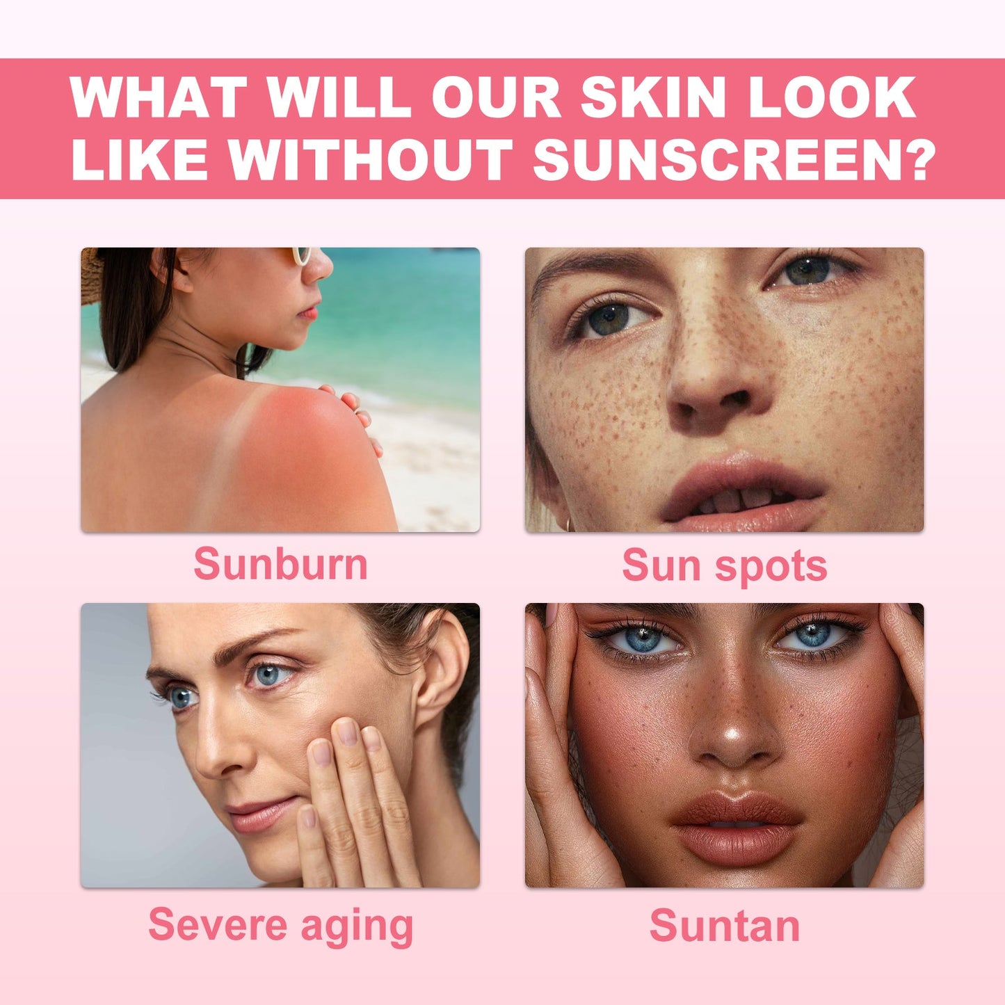 Lightweight Sunscreen Stick Dry Touch UV Protection Cream