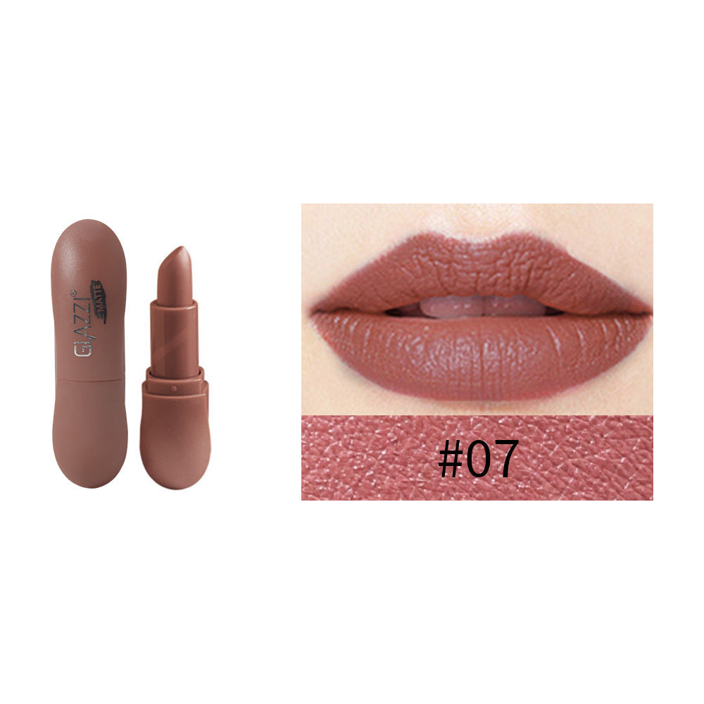 12 Color Rhombic Matte Lipstick Long Lasting Waterproof Collection
