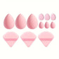 12-Piece Makeup Sponge Blender Beauty Puff Set