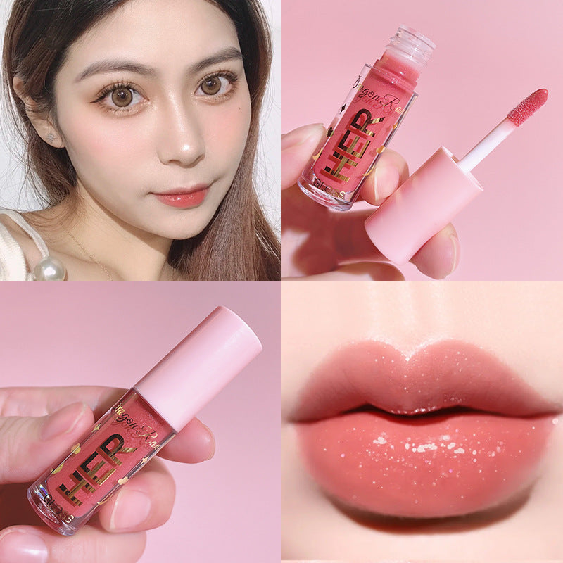 Glazed Mirror Water Lip Gloss Moisturizing Jelly Lip Glaze