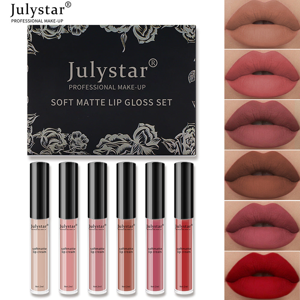 Velvet Matte Waterproof Lip Glaze Long Lasting Lip Color
