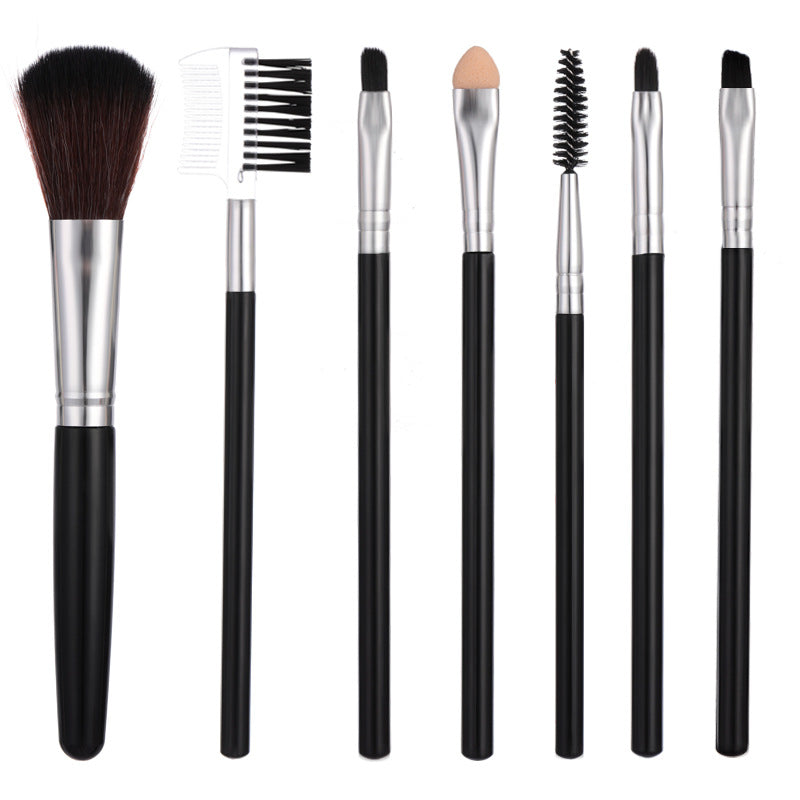 7-Piece Makeup Brush Set Beauty Tools Kit