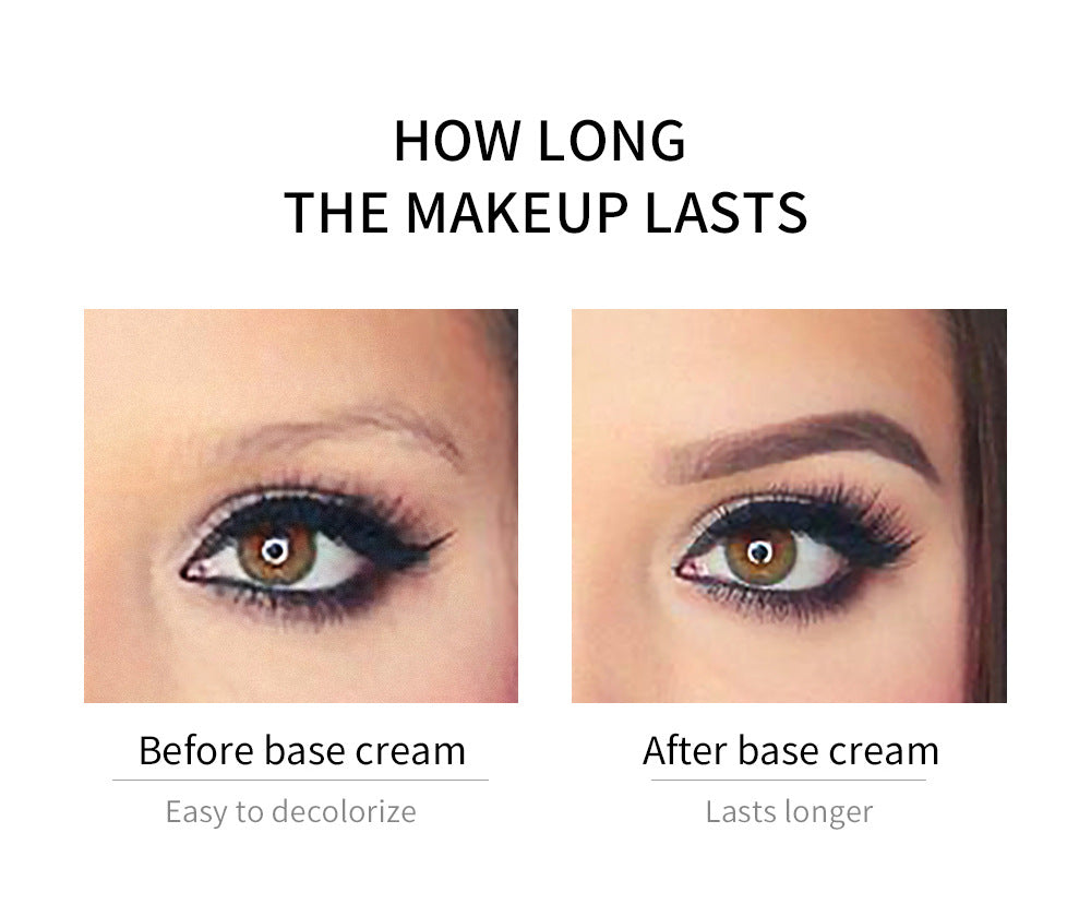 Waterproof Eyebrow Primer Natural Brow Cream Shaper Makeup
