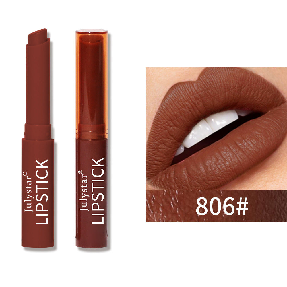 Six Color Waterproof Matte Velvet Lipstick Long Lasting Set