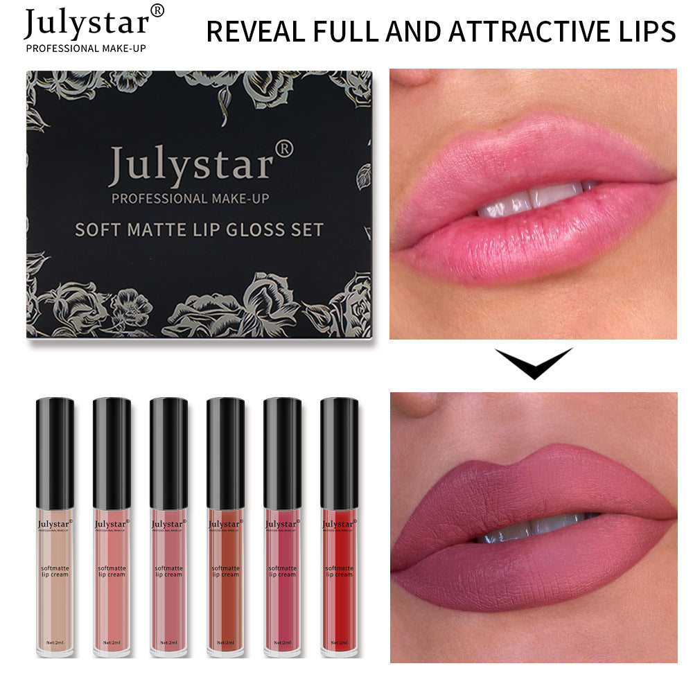 Velvet Matte Waterproof Lip Glaze Long Lasting Lip Color