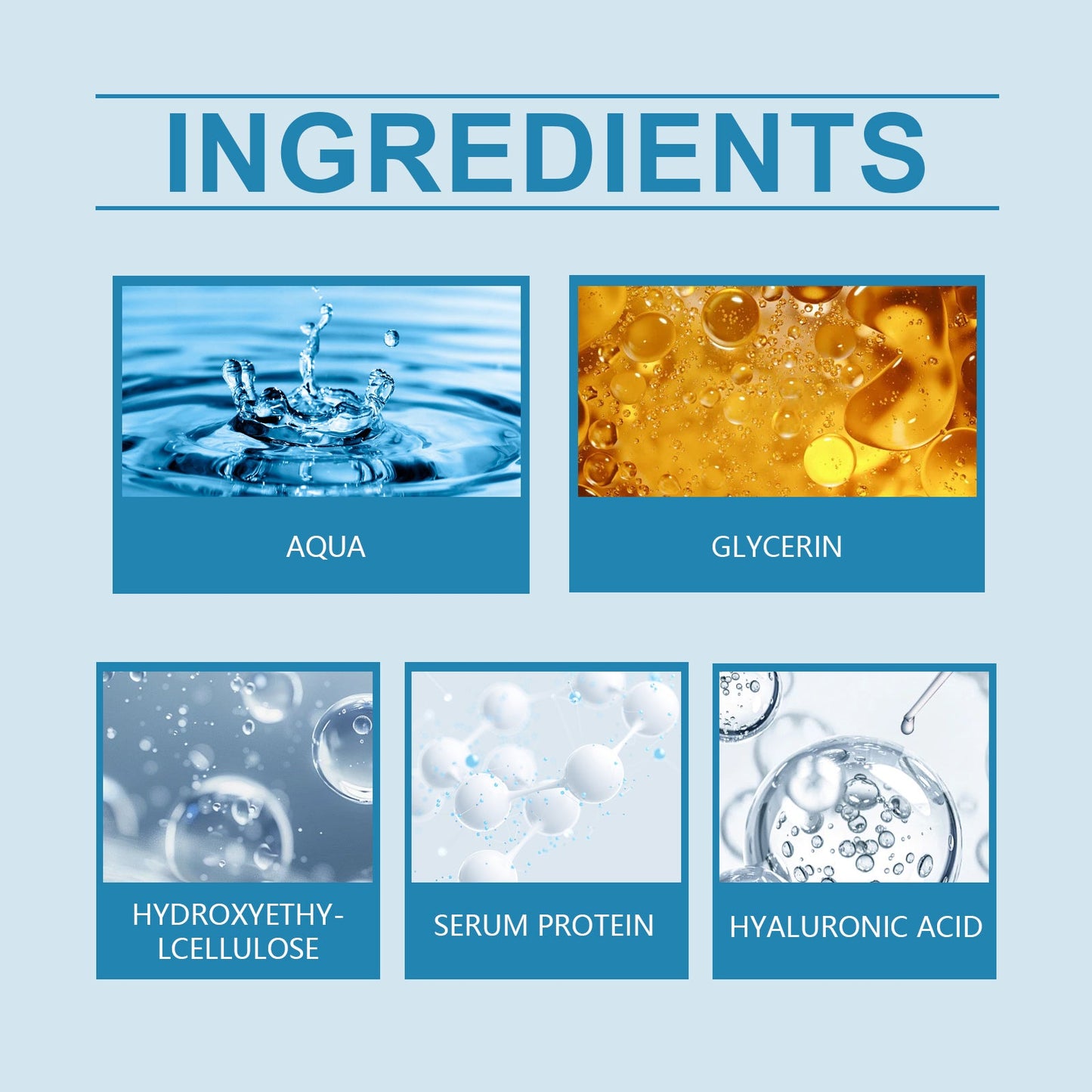Hyaluronic Acid Face Serum Hydrating Radiance Skin Care