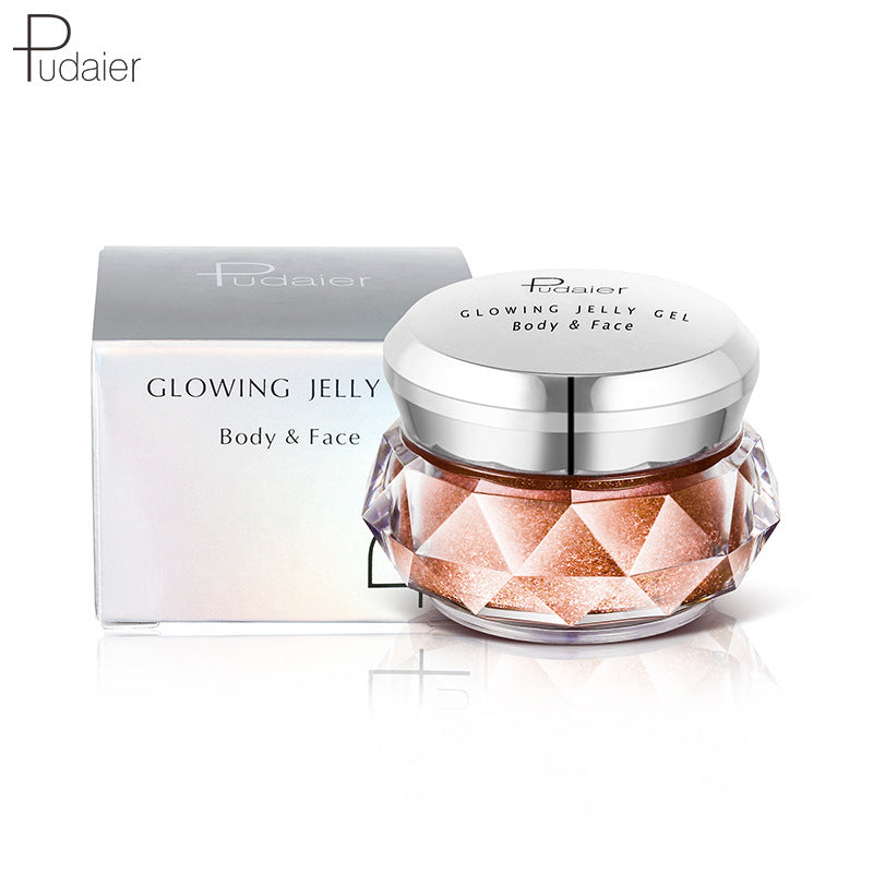 Jelly Gel Face Body Highlighter Mermaid Eyeshadow