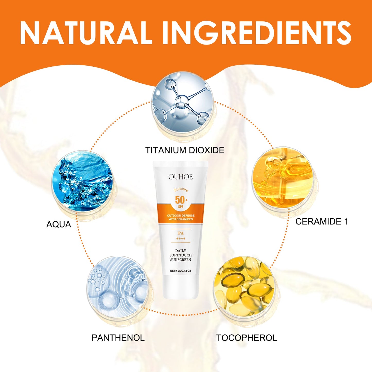 Daily Soft Touch Non-Sticky Moisturizing Sunscreen Cream
