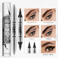 2-in-1 Eyeliner and Eyebrow Pencil Waterproof Makeup