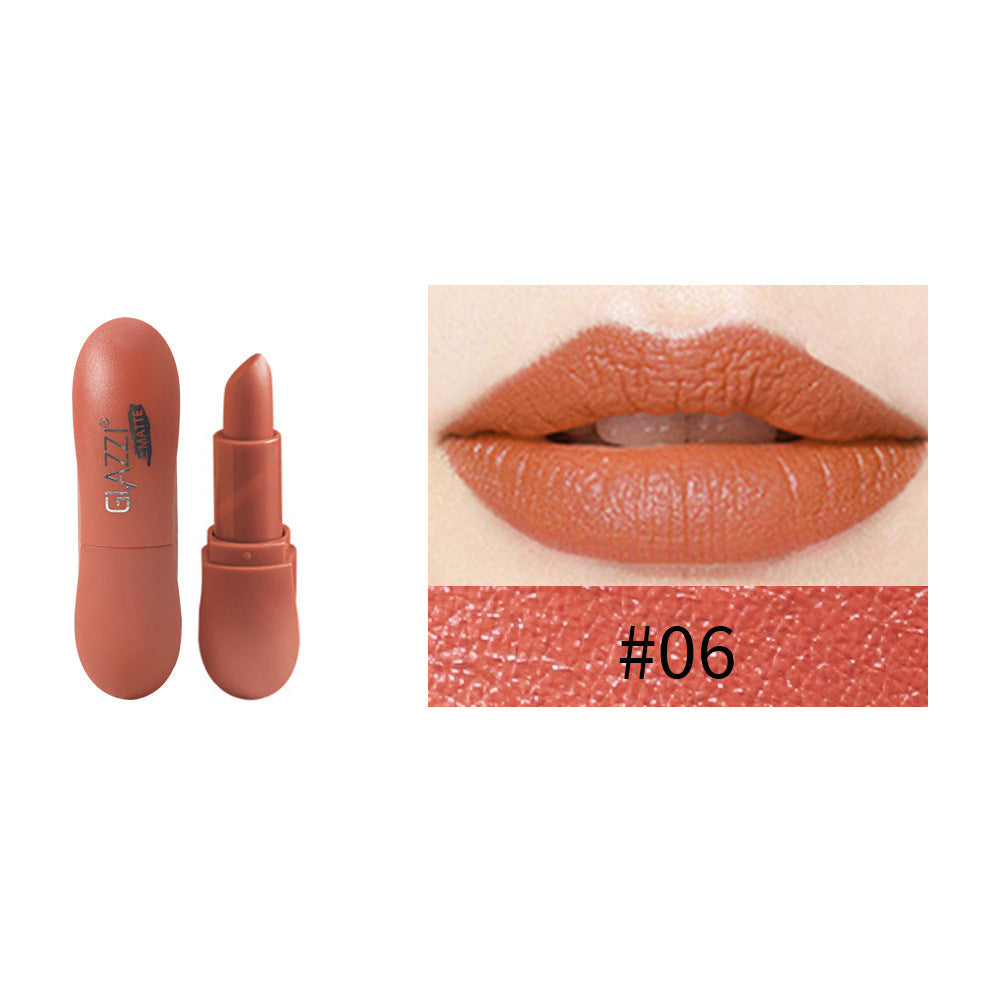 12 Color Rhombic Matte Lipstick Long Lasting Waterproof Collection