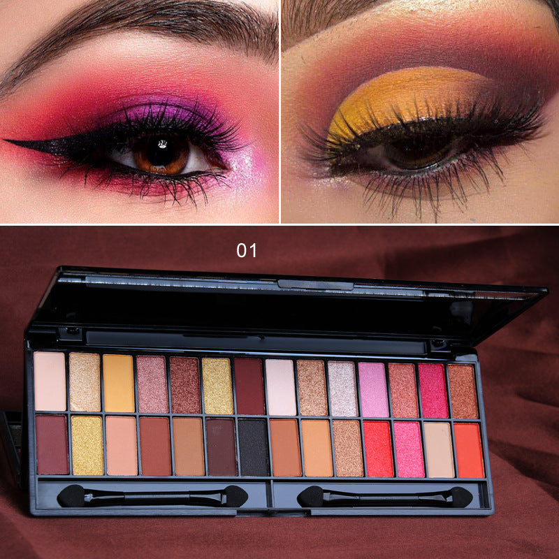28 Color Matte Pearlescent Eyeshadow Makeup Palette