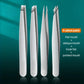 Stainless Steel Eyebrow Tweezers Professional Beauty Tool Set