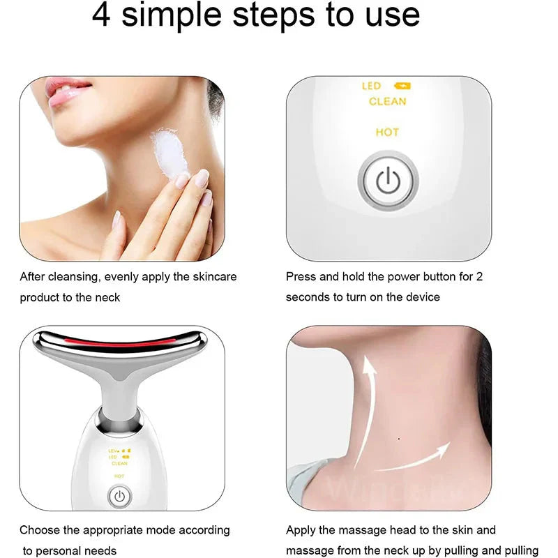 Anti Wrinkle Facial Massager Beauty Skin Care Device Tool
