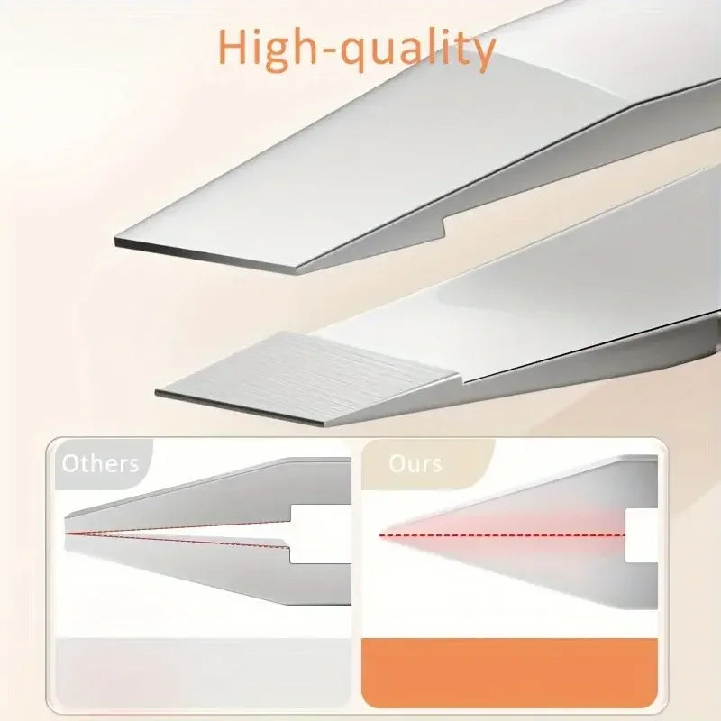 Stainless Steel Eyebrow Tweezers Professional Beauty Tool Set