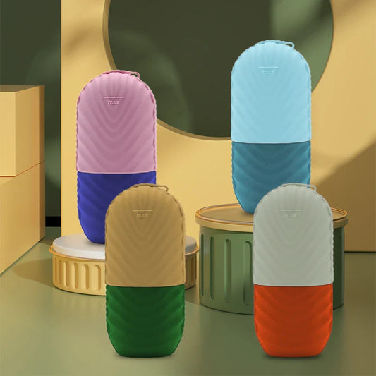 Silicone Facial Ice Roller Massage Beauty Skincare Applicator Tool