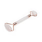 Rose Quartz Facial Roller Cooling Beauty Skincare Tool